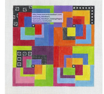 G101 Primary Quartet 6x6 EyeCandy Needleart