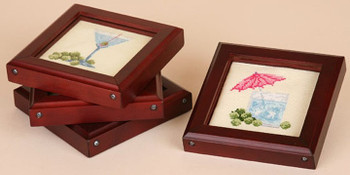 COASTERS 95401- Cherry  (set of four) Sudberry Pattern Not Included