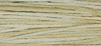 6-Strand Cotton Floss Weeks Dye Works 1101 Light Khaki