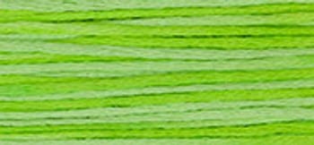 6-Strand Cotton Floss Weeks Dye Works 2203  Chartreuse