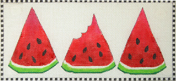 3LT-105-3 Little WATERMELON WEDGES 13 Mesh 5 X 10.25 Renaissance Designs