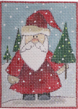 N-188/7 Santa 18 Mesh 2.75 x 3.75 Renaissance Designs