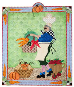 FC-101 The Vegetable Chef 18 Mesh 8 x 9 Renaissance Designs