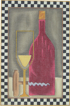 IAR-103A Bottle Of Red 6.25 x 10  13 Mesh Renaissance Designs