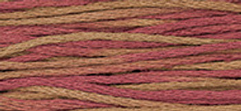 6-Strand Cotton Floss Weeks Dye Works 1326 Rust