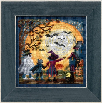 MH141724 Moonlit Treaters (2017)  Mill Hill Buttons and Bead Kit