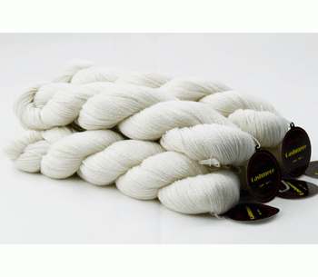 2 Ply Cashmere - Snow White (C277) Jojoland