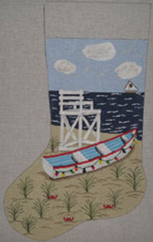 STK111 J. Child Designs Stocking lifeboat