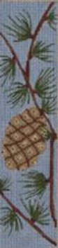 BKM109 J. Child Designs Bookmark pinecone 18.Mesh