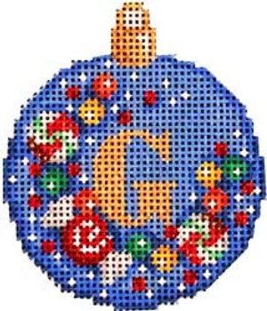 AA-590 Candy Confetti Alpha Mini Ball Ornament Associated Talents