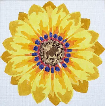 139a33 Jean Smith Designs SIMPLY FLOWER Summer Sun 4" sq., 13 mesh