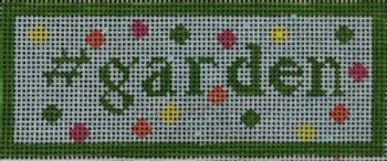 HT32  #Garden18 Mesh Kristine Kingston Needlepoint Designs