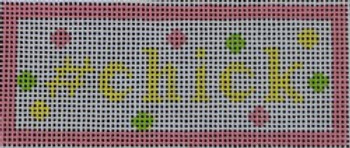 HT31  #Chick 18 Mesh Kristine Kingston Needlepoint Designs