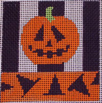 150	Pumpkin 5x5 14 mesh Beth Gantz Designs