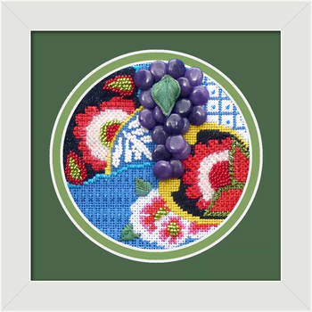 6196 La Paz 4″ Round ~ 18 Mesh Leigh Designs Baja Coaster Canvas Only Inquire If Stitch Guide Is Available