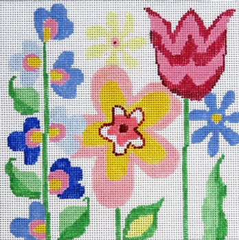 112c Small Spring Concert #1 Jean Smith Designs 8" Square 13 mesh