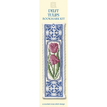 Bookmark Kit Delft Tulips Textile Heritage Collection BKDT