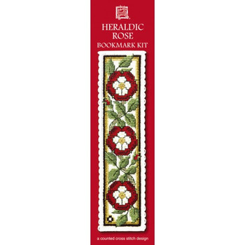 Bookmark Kit Hearldic Rose Textile Heritage Collection BKHCR