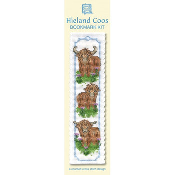 Bookmark Kit Wee Hieland Coos Textile Heritage Collection BKWHC