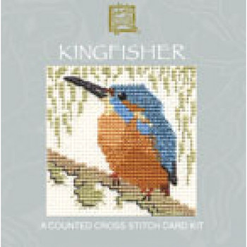 Card Kit Kingfisher Hedgehog extile Heritage Collection CMKF 