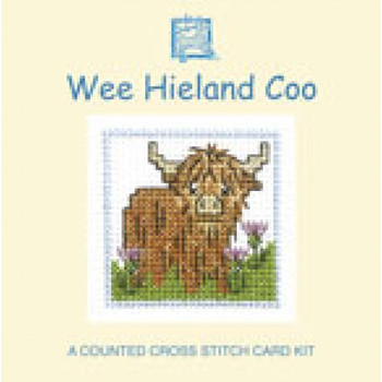 Card Kit Wee Hieland Coo Textile Heritage Collection MCWHC 