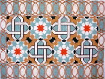 70354 Azulejos Ethnic 16 X 12 13 Unique New Zealand Designs Needlepoint