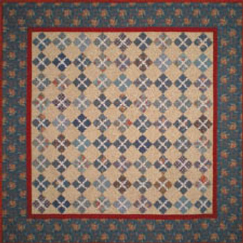 Rick Rack Cottage Two Quilting, 76 1/4 x 76 1/4 Wagons West Designs 11-2116