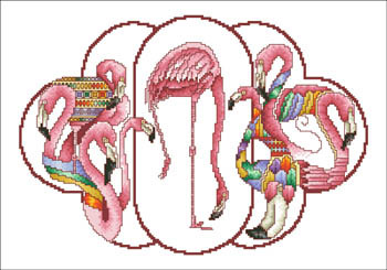 Flamingo Fantasy Vickery Collection (Camus) 2260	16-2211