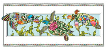 Turtle Tropic Parade Vickery Collection (Camus) 2242	 16-1665