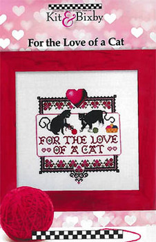 For The Love Of A Cat 99 x by Kit & Bixby 17-1884 