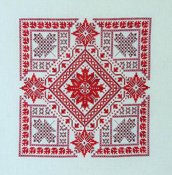 NE047 Shades Of Canada 125w x 125h Northern Expressions Needlework 17-1527