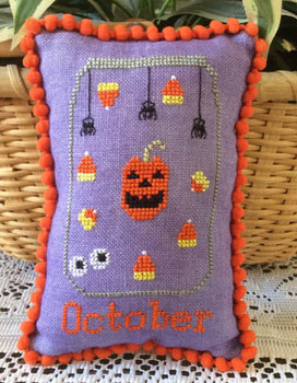 zNBD50 What's In Your Jar - October 71h x 40w by Needle Bling Designs