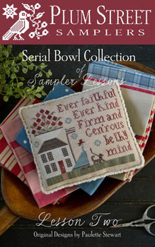 Sampler Lesson Two 99w x 82h Plum Street Samplers 17-1644