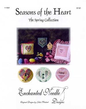 01-1569 Spring Collection-Seasons Of The Heart by Enchanted Needle Designs
