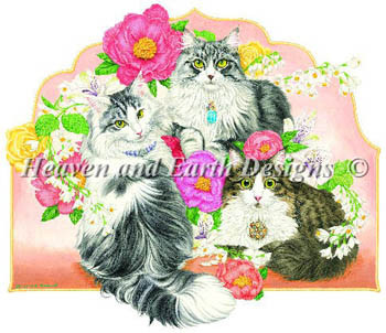 Spring Cat by Heaven And Earth Designs 11-1453