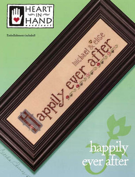 Happily Ever After charms included 169 x 39  Heart In Hand Needleart 12-1847