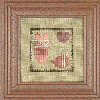 Hodgepodge Hearts (Bits N Pieces) Heart In Hand Needleart  07-2129