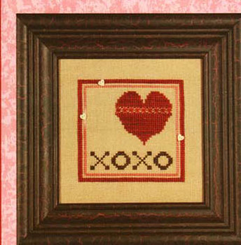 Xoxo (Wee One) 51 x51 Heart In Hand NeedleArt  10-1256