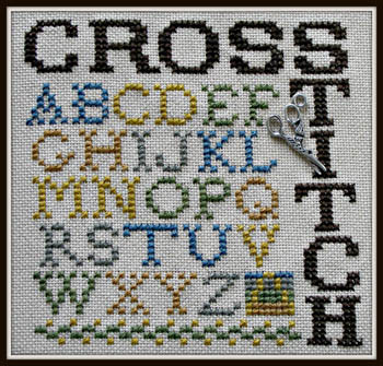 Wordplay - Cross Stitch (w/charm) by Hinzeit 17-1318