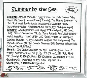 Summer By The Sea Emb. Pkg. by Jeannette Douglas Designs 16-1702