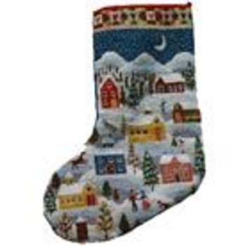 40073 Primavera Needlepoint Kit Shaker Winter Stocking