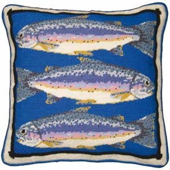 44082 Primavera Needlepoint Kit Trout