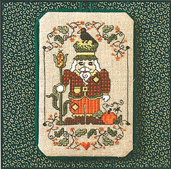Scarecrow Chubby Nutcracker (w/charm) by Sweetheart Tree, The 06-3130
