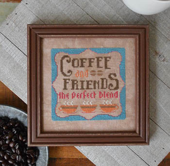 Coffee & Friends Cool Beans: 65 x 65 Hands On Design 17-1689