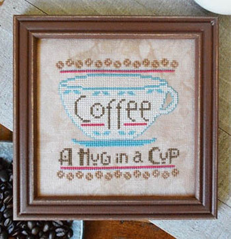 Hug In A Cup  Cool Beans:  64 x 64 Hands On Design  17-1889