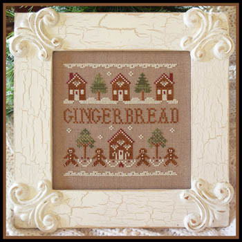 Gingerbread Street 73 x 73 Little House Needleworks 16-2370