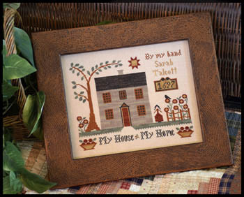 My House - My Home 141 x 109 Little House Needleworks  16-1794 
