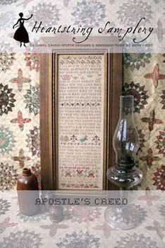 Apostle's Creed 131 x 425  Heartstring Samplery 17-1684