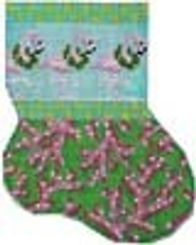 CT-1031 Flamingo/Coral Mini Sock Associated Talents 