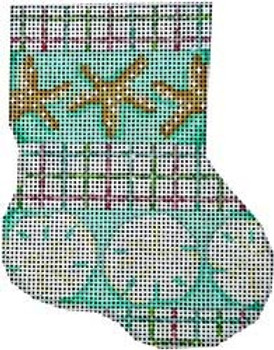 CT-1034 Starfish/Sand Dollar Mini Sock Associated Talents 